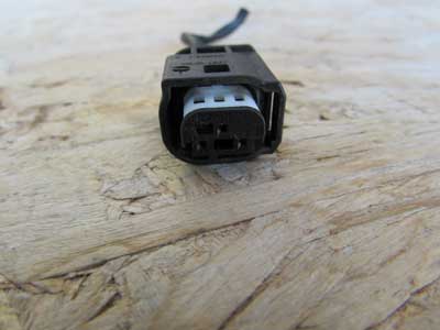 BMW 3 Pin Black / White Connector w/ Pigtail 2 Wire 1452049-13
